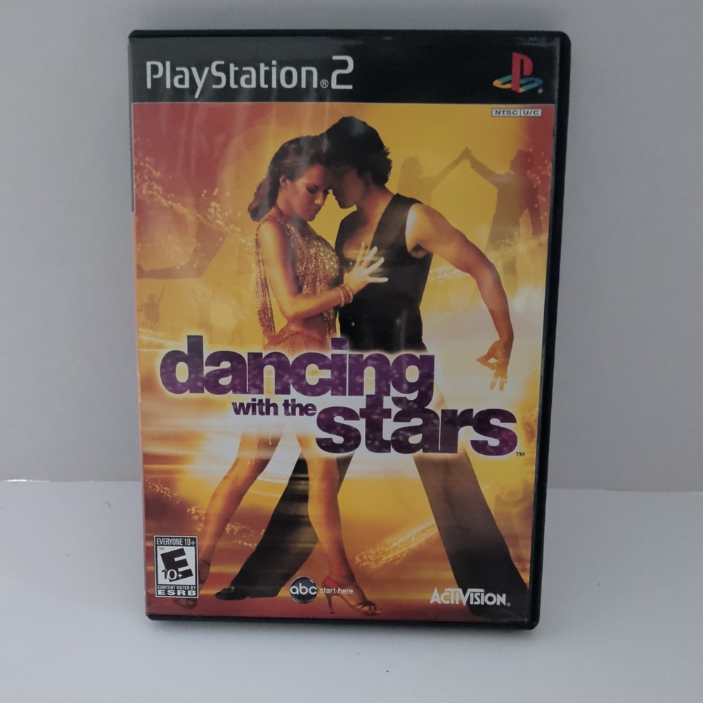 Dancing with the Stars Sony PlayStation 2 PS2 Game Activision Complete CIB
